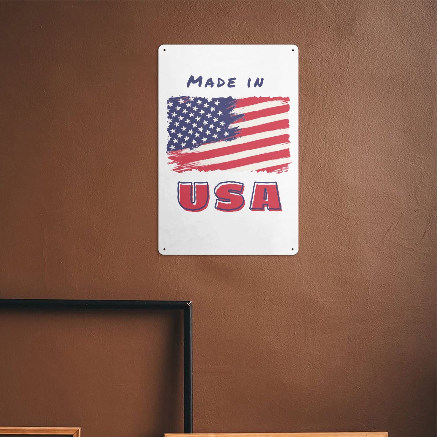 US - Made in USA Metal Sign