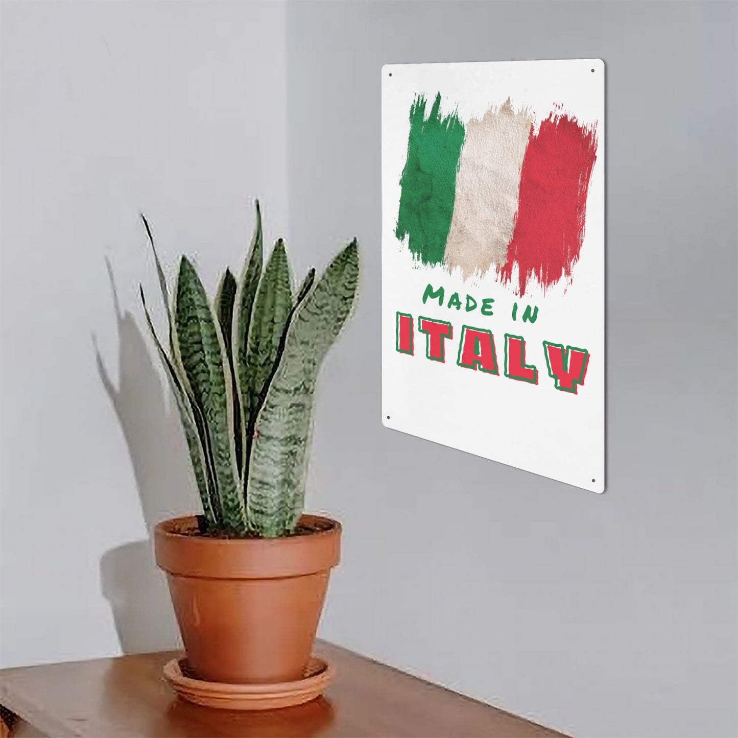 IT - Made in Italy Metal Sign