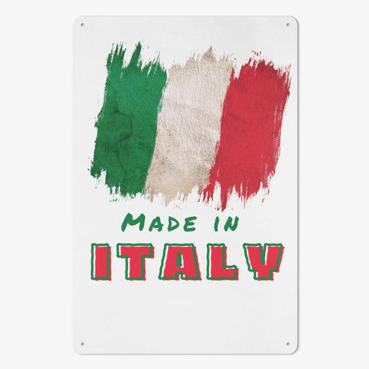 IT - Made in Italy Metal Sign