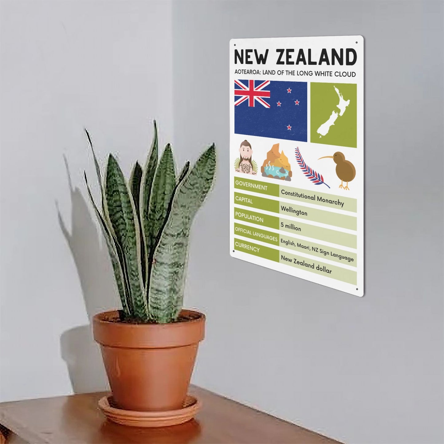 NZ - Profile Metal Sign