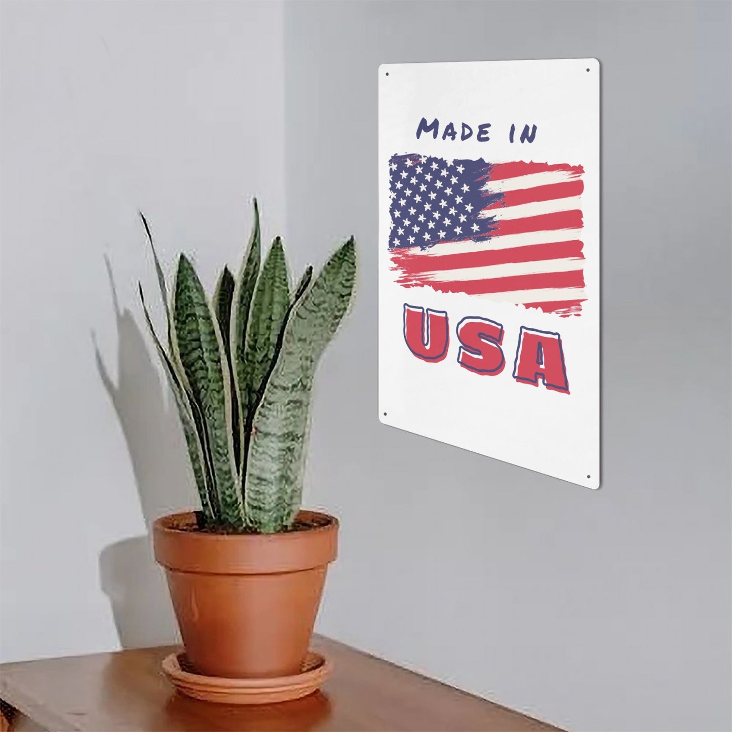 US - Made in USA Metal Sign