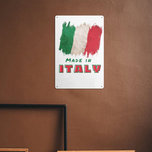 IT - Made in Italy Metal Sign